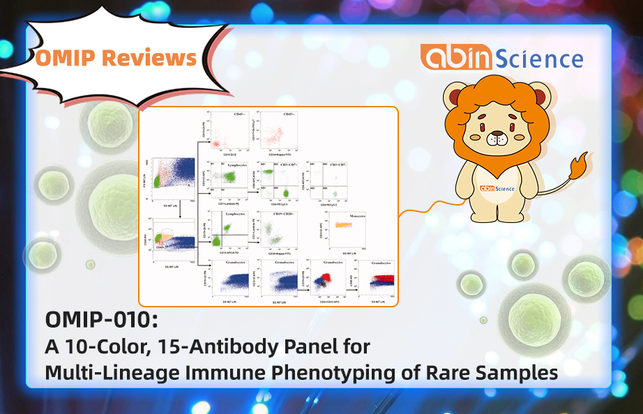 OMIP Reviews | OMIP-010: A 10-Color, 15-Antibody Panel for Multi-Lineage Immune Phenotyping of Rare Samples