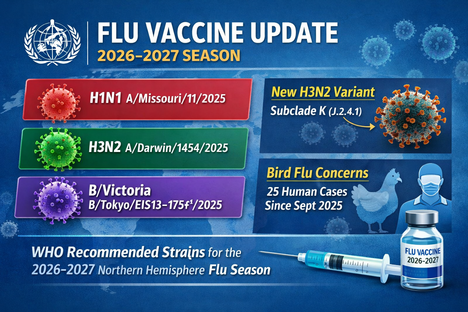 2026–2027 Northern Hemisphere Influenza Vaccine Composition